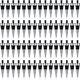 60-piece Premium Stainless Steel Wine Bottle Stopper Set Elegant Chrome Finish