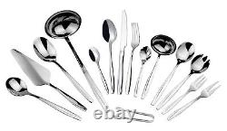 72Pcs Stainless Steel Silver Supreme Quality Cutlery Canteen set 18/10 Christmas