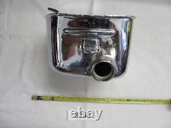 8350 Oil Tank Newly Chromed Comes With New Stainless Steel Fittings Used