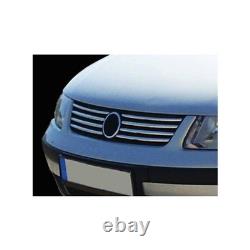 8 Pieces Chrome Front Grille Trim For VW Passat 3B (2000? 2005)