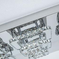 90CM XXL Luxury Crystal LED Ceiling Lights Pendant Lamp Chandelier Fixture 216W