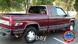 96-98 Chevy/GMC C/K Pickup 3Dr Extended Cab Short Bed Rocker Panel Trim 6.25N/F