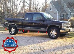 96-98 Chevy/GMC C/K Pickup 3Dr Extended Cab Short Bed Rocker Panel Trim 6.25N/F