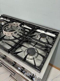 ALL GAS FALCON 110CM RANGE COOKER IN STAINLESS STEEL AND CHROME. Ref-ED141