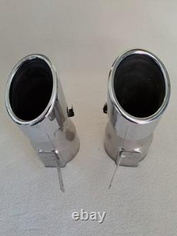 AMG Mercedes A35 Stainless Steel Tailpipes Chrome Tips A177 490 78 00 002 13/19