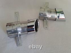 AMG Mercedes A35 Stainless Steel Tailpipes Chrome Tips A177 490 78 00 002 13/19