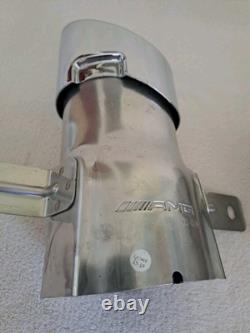 AMG Mercedes A35 Stainless Steel Tailpipes Chrome Tips A177 490 78 00 002 13/19