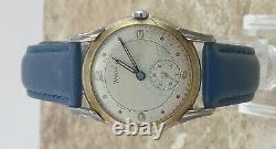 ATP WW2 Steel Timor Officers 17 jewel Military Wrist Watch 1945