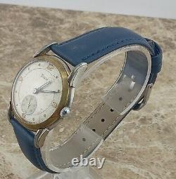 ATP WW2 Steel Timor Officers 17 jewel Military Wrist Watch 1945