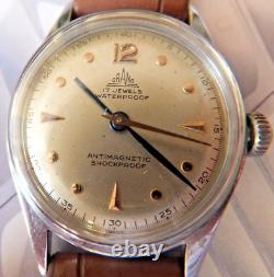 A Superb 1950's Orano 17 Jewel Gentleman's Watch Keeping Time