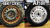 Amazing Wheel Restoration From Super Rusty To Mirror Chrome
