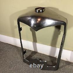 Antique Classic Car Stainless Steel Chrome Radiator Grill Shell Hot Rod Rat Rod