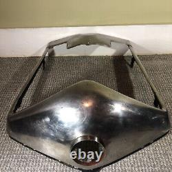 Antique Classic Car Stainless Steel Chrome Radiator Grill Shell Hot Rod Rat Rod