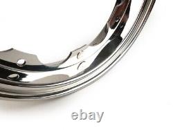 BGM Polished Stainless Steel Wheel Rim Lambretta LI SX TV GP LiS Standard Size