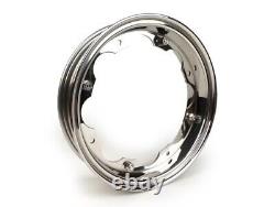 BGM Polished Stainless Steel Wheel Rim Lambretta LI SX TV GP LiS Standard Size