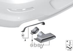 BMW Genuine M Performance Tailpipe Trim Chrome Fits F06 F06 LCI F12 18302298453
