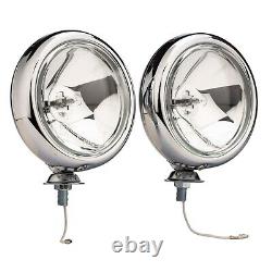 BMW Mini Wipac Stainless Steel Spot Lights Lamp Kit LIKE CHROME no rust issues