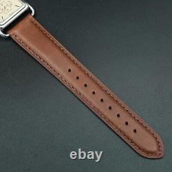 BOXED MINT BURBERRY BU1202 Tank shape small second New Band Square MEN Watch