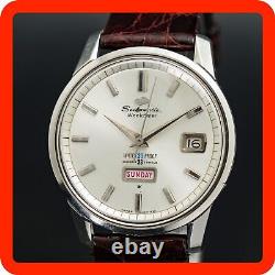 BOXED Vintage SEIKO SEIKOMATIC Weekdater 33 Jewels J13080 Automatic Men Watch