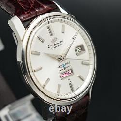 BOXED Vintage SEIKO SEIKOMATIC Weekdater 33 Jewels J13080 Automatic Men Watch