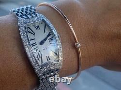 Bedat & Co. Geneve Stainless Steel Diamond Bezel Watch No. 3