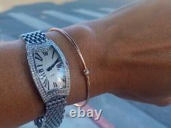 Bedat & Co. Geneve Stainless Steel Diamond Bezel Watch No. 3