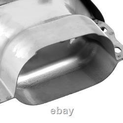 Black Chrome 2pcs Quad Exhaust Tips Stainless Steel Fit For MercedesAMG A45 W176
