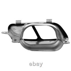 Black Chrome 2pcs Quad Exhaust Tips Stainless Steel Fit For MercedesAMG A45 W176