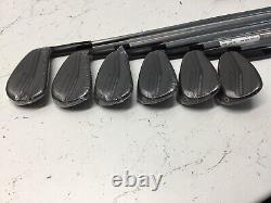 Black Mans Cobra Forged Tec 5-P Iron KBS $ Taper Lite Stiff Steel Shafts 9.5/10
