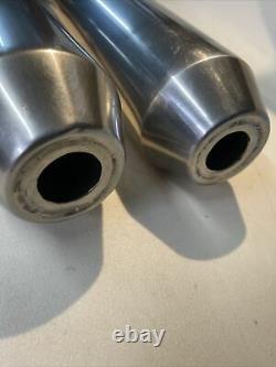 Bmw R80 R100 Stainless Silencer Cans Exhausts Not Keihan 38mm /7 R60 R75 Boxer