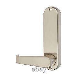 Borg BL5401 Push Button Code Lock & Tubular Latch Stainless Steel