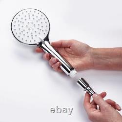 Bristan BUZ2 SHXDIVCTFF C Buzz Safetouch Rigid Riser Bar Mixer Shower, Chrome