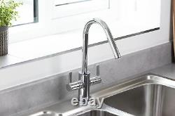 Bristan CSH EFSNK C Cashew Easyfit Monobloc Kitchen Sink Mixer Tap Chrome
