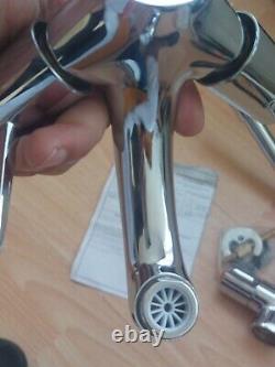 Bristan Mixers Tap Double Lever Modern Easyfit Chrome Joblot Genuine Reduced