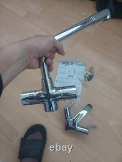 Bristan Mixers Tap Double Lever Modern Easyfit Chrome Joblot Genuine Reduced