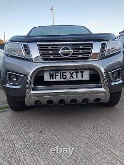 Bull Bar For Nissan Navara D40 2005 2016 Abar Front Bumper Stainless Silver