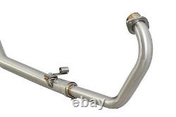 CBR 125 CBR125R 2004-2010 Exhaust System Oval Stainless Silencer 400SS