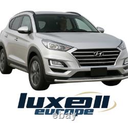 CHROME SINGLE BULL NUDGE Bar S. STEEL FITS HYUNDAI TUCSON FACELIFT 2018-2060 mm