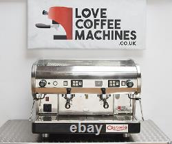 CMA Astoria 2 Group Lisa Coffee Espresso Machine Stainless Steel