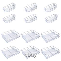 Cabinet Soft Close Pull Out Basket Kitchen Cupboard Corner Basket Shelf Storage