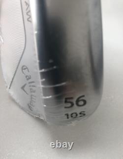 Callaway JAWS Raw Chrome S Grind Golf Club Mens LH 56-deg Wedge