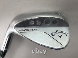 Callaway JAWS Raw Chrome S Grind Golf Club Mens LH 56-deg Wedge