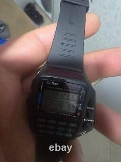 Casio CMD-40B. Remote Controller Retro Watch with five extra batteries