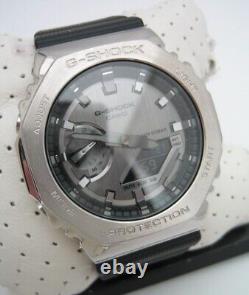 Casio G-shock Steel Octagon Series Watch Gm-2100-1aer Anadigital Mens Genuine