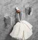 Chrome 3pcs Bath Towel Holder Bathroom Robe Hook Hand Towel Hanger Soild Brass
