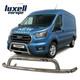 Chrome Bull Bar Nudge Bar With White Led For Ford Transit Mk9 2019+
