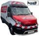 Chrome Bull Bar Nudge Bar With White Led For Iveco Daily 2014+