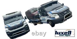 Chrome Bull Bar Nudge Bar With White Led For Iveco Daily 2014+
