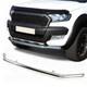 Chrome City Style Nudge Bull Bar Bumper Protector For Ford Ranger T6 T7 T8 12-22
