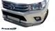 Chrome Double Spoiler Bull Bar S. Steel Fits Toyota Hilux 2015-202076 Mm